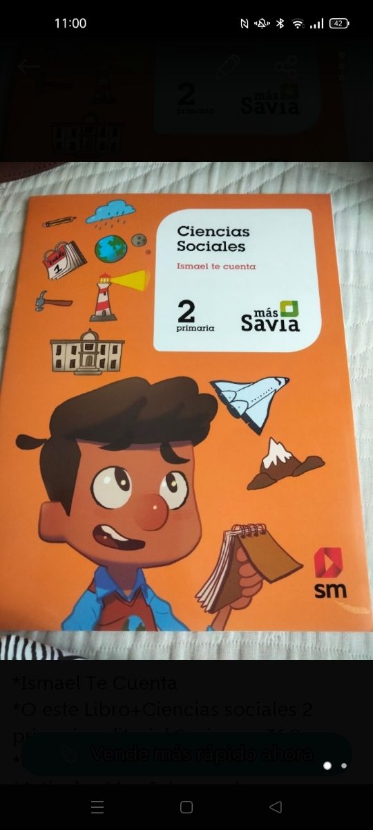 Nuevo Libro Ciencias Sociales 2 Primaria más savia