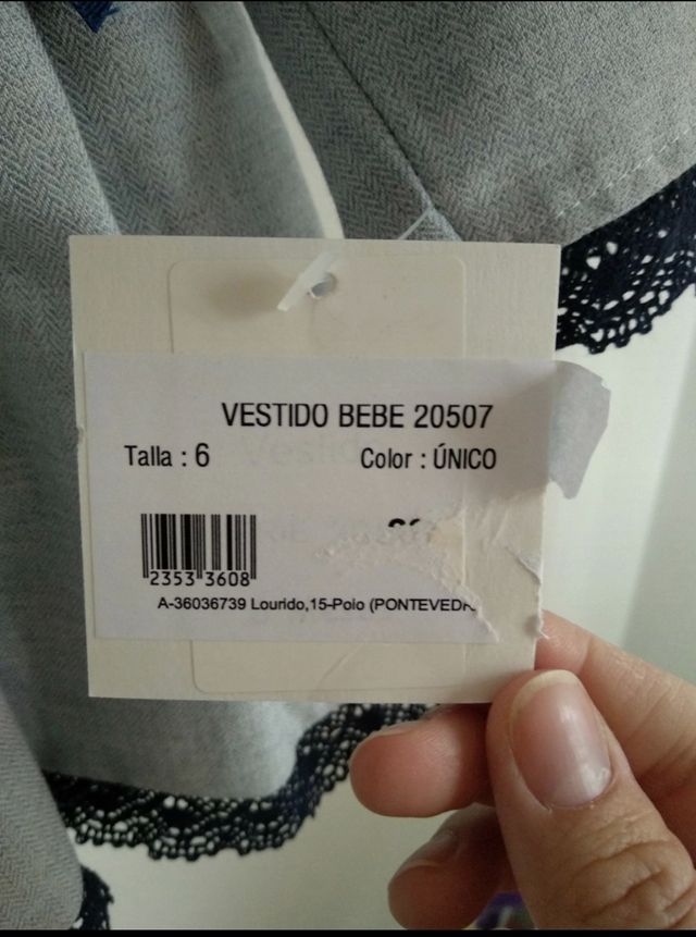 Vestido niña 