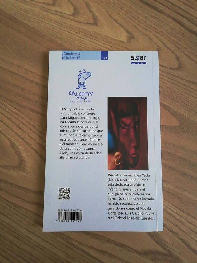 Dónde está el Sr. Spock libro de lectura