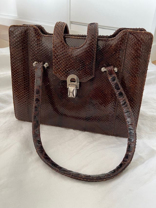 Bolso de piel vintage NO HAGO ENVÍOS