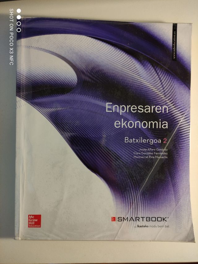 Enpresaren ekonomia 2. Batx