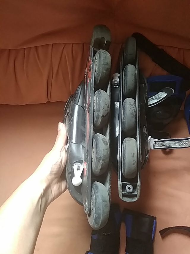 Patines Oxelo y protecciones