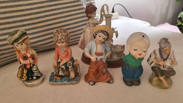 Lote de 6 figuras vintage