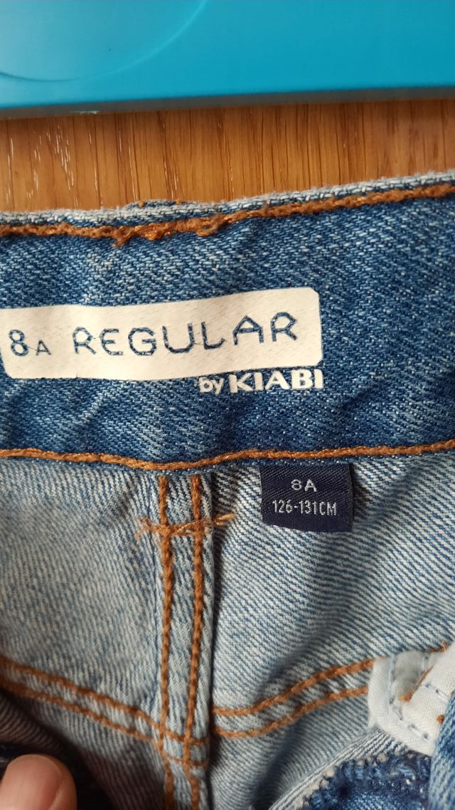 Pantalones vaqueros Regular Kiabi. 8 Años