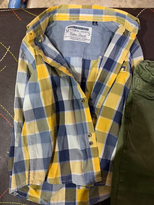 Ropa de marca conjunto niño talla 3 años