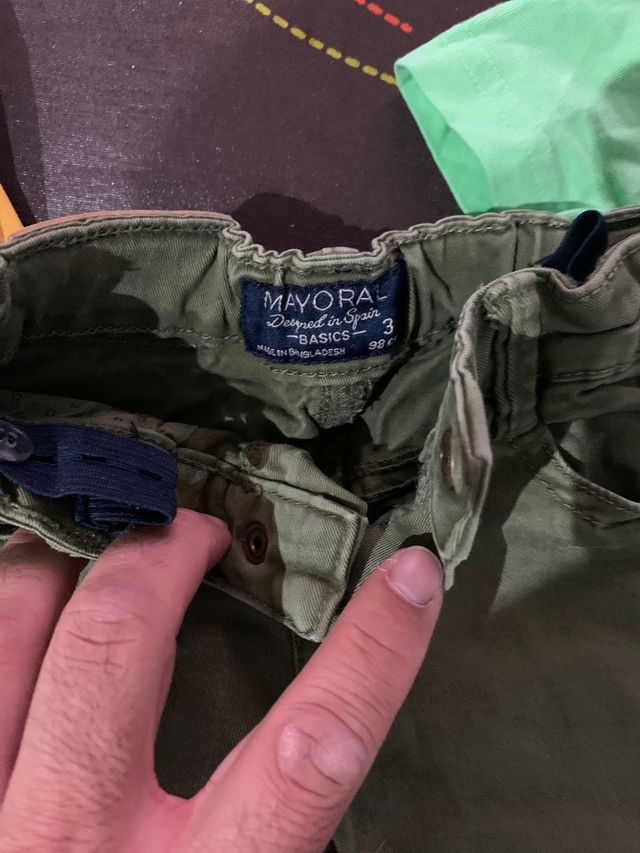 Ropa de marca conjunto niño talla 3 años