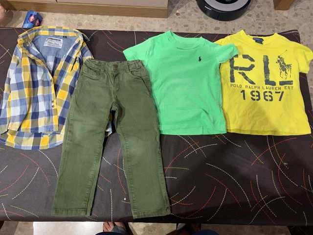Ropa de marca conjunto niño talla 3 años