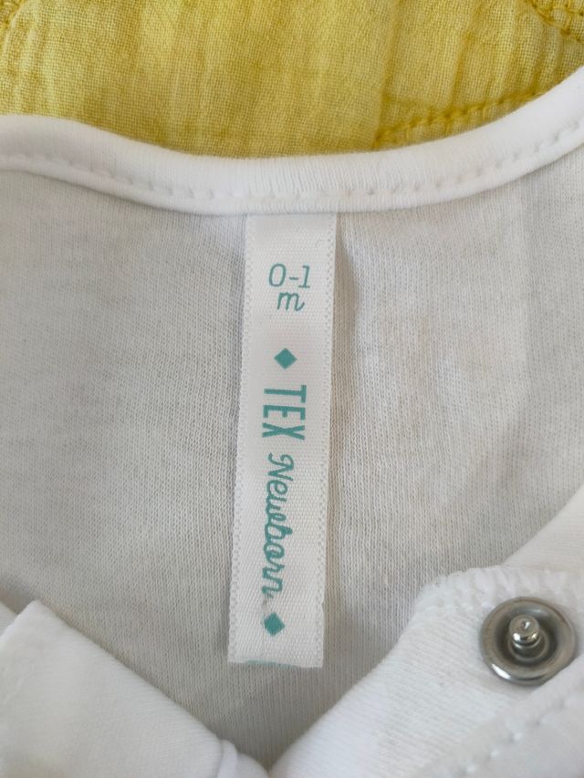 6 pijamas TEX newborn Carrefour