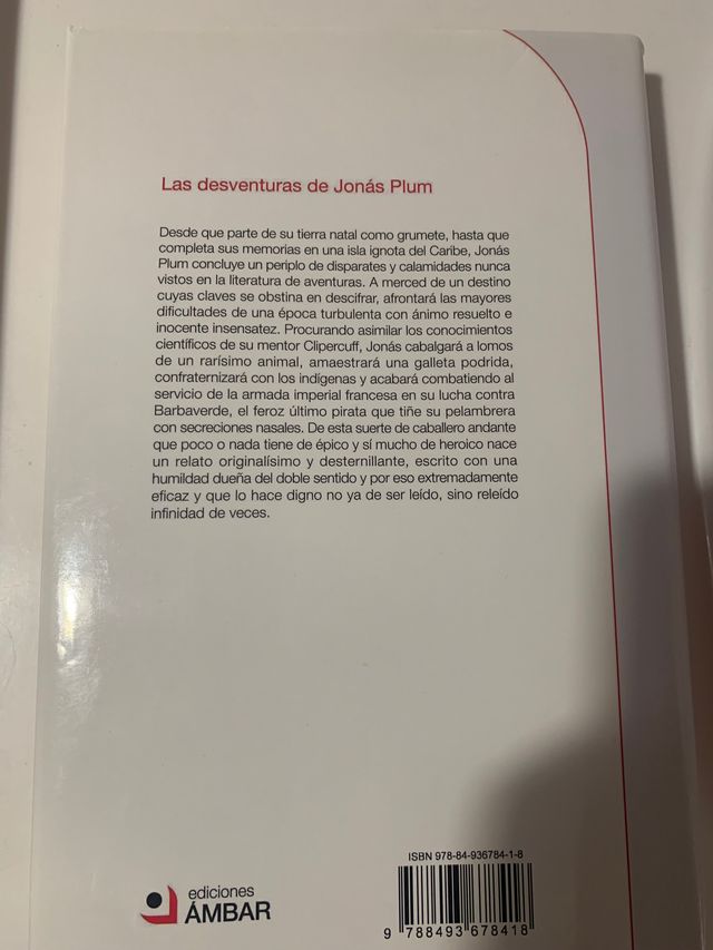 Las desventuras de Jonas Plum - Iñigo Echenique