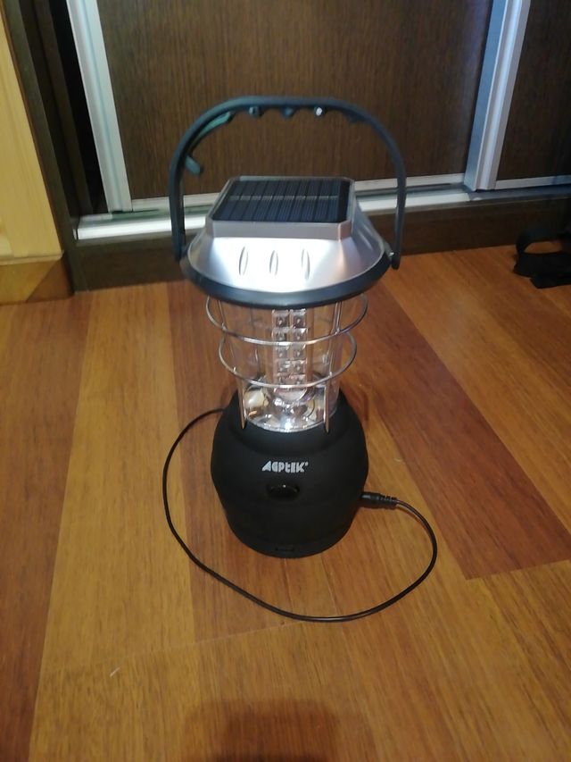 farol camping recargable