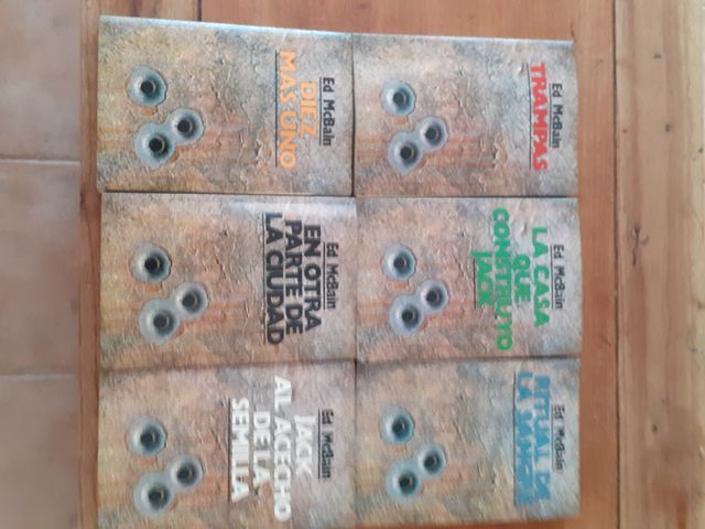 libros novela negra, ed mcbain