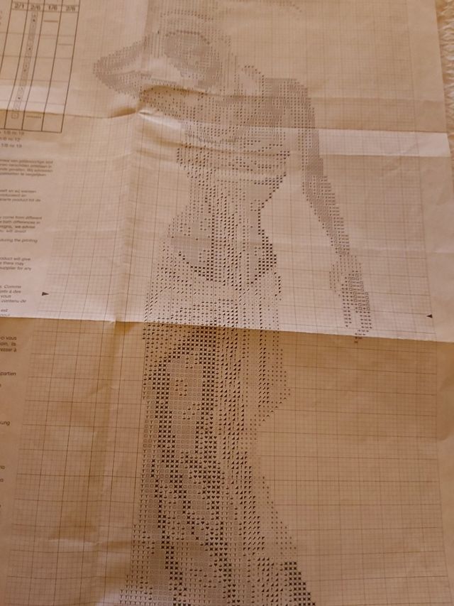 patrón punto de cruz