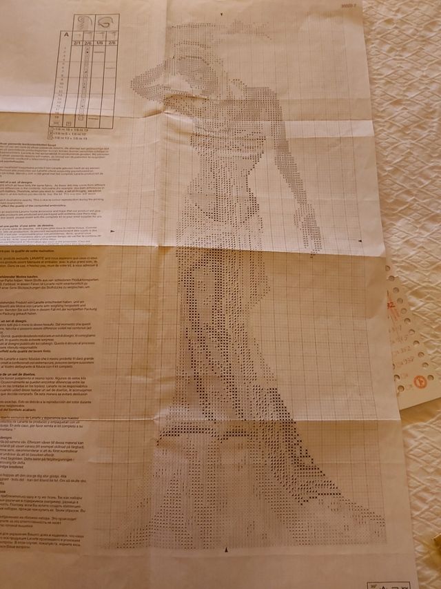 patrón punto de cruz