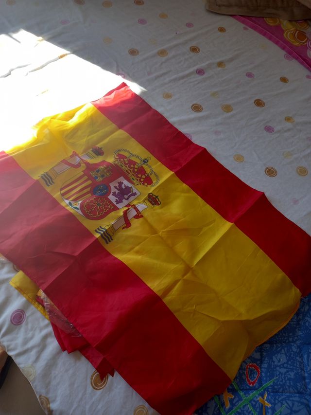 Lote de 9 Banderas de España