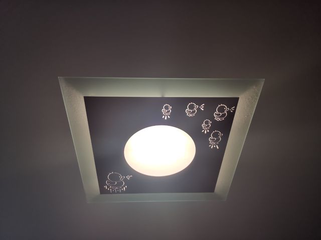 Lampara techo infantil