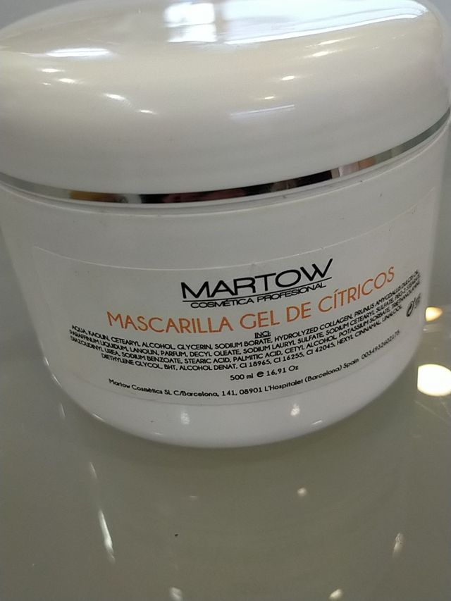 mascarilla facial purificante citricos