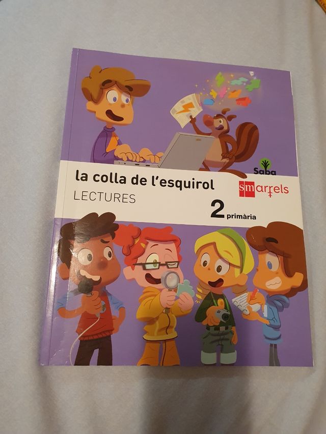 3 libros Llengua segundo primaria SM