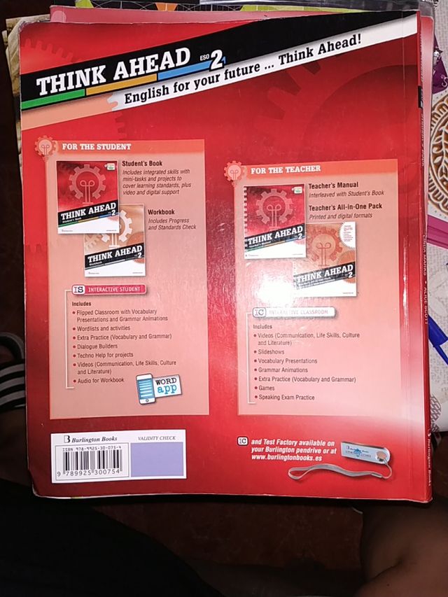 Libró de inglés 2* de la ESO