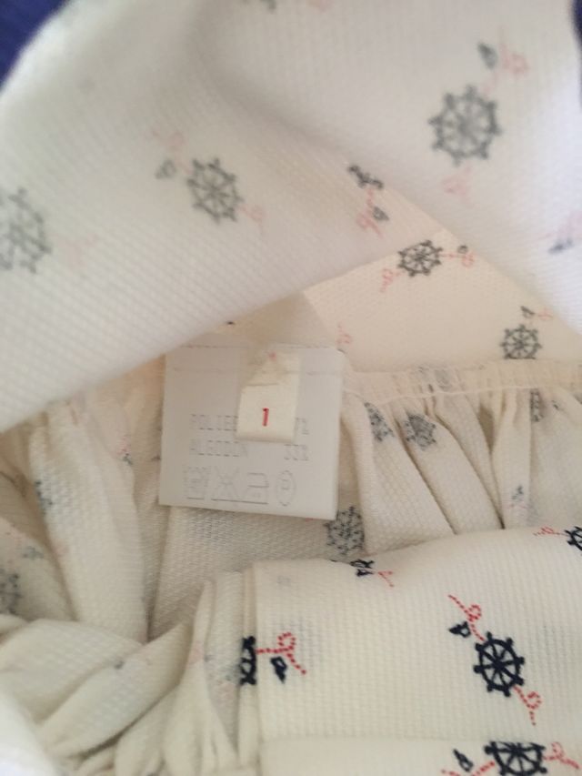 Vestido rebeca pijama bebé