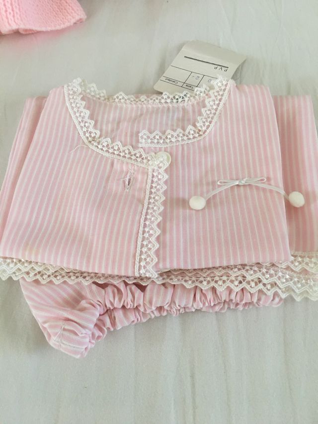 Vestido rebeca pijama bebé