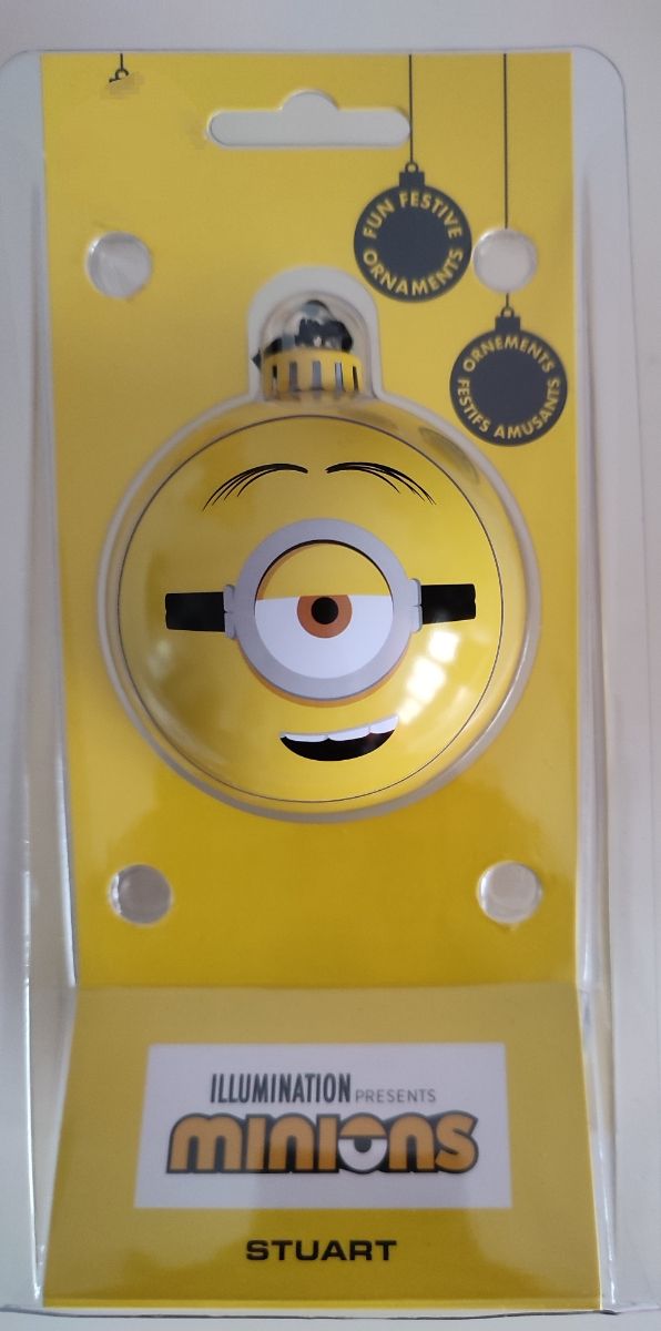 Minions adorno bola de Navidad