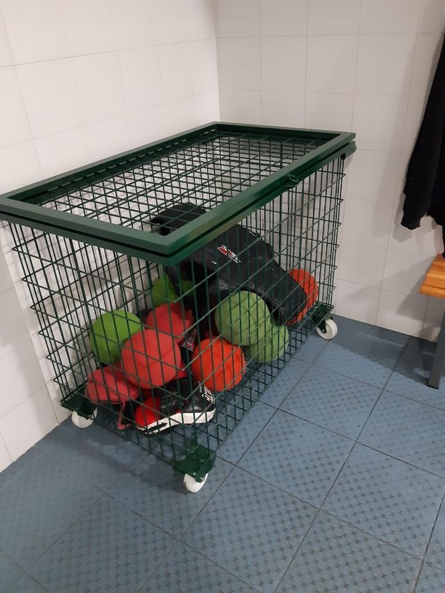 máquinas fitness y discos