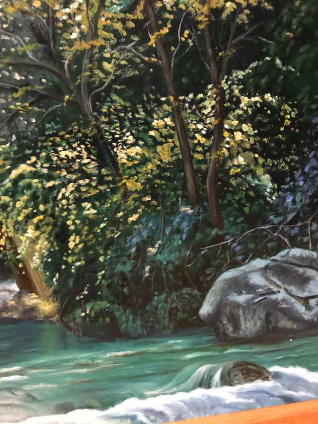 FRAMED OIL Cuadro GUARDA IL MIO PROFILO