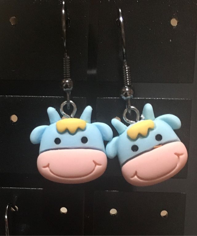 Pendientes vaca