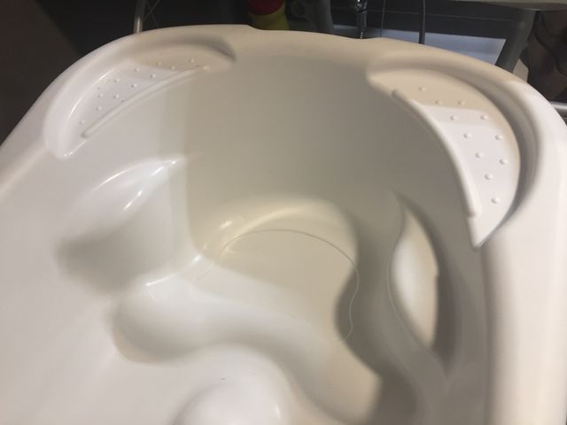 Bañera bebé para bañera de suelo