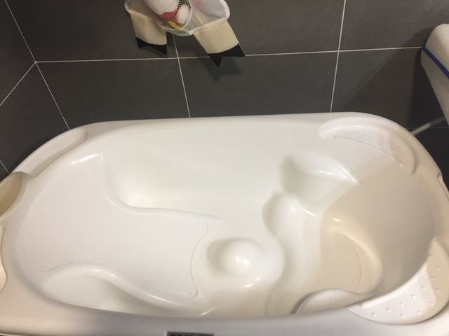 Bañera bebé para bañera de suelo