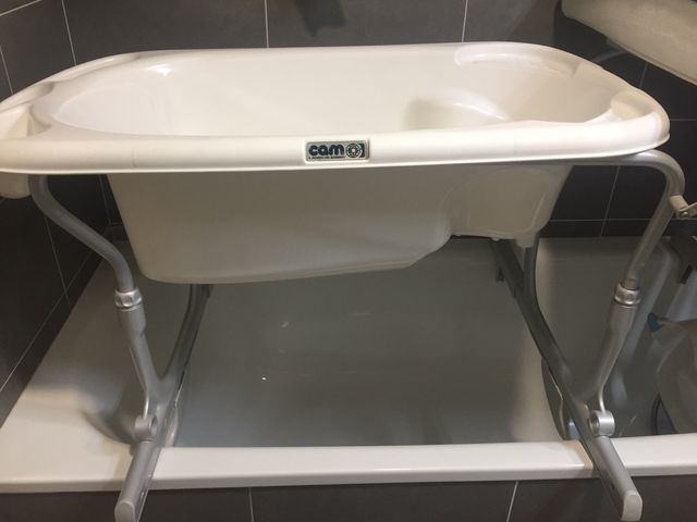 Bañera bebé para bañera de suelo