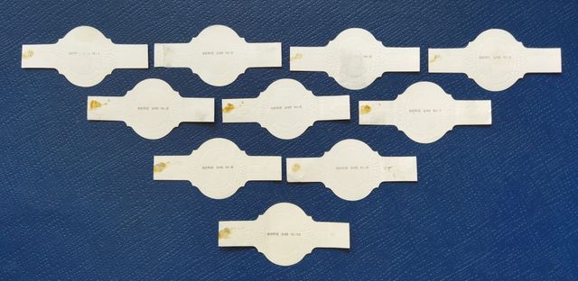 Colección completa vitolas Derk de Vries Serie 245