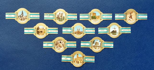 Colección completa vitolas Derk de Vries Serie 245