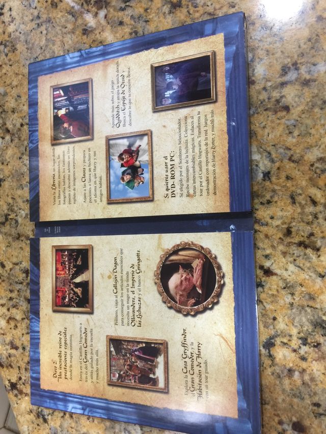 Harry Potter y la piedra filosofal.