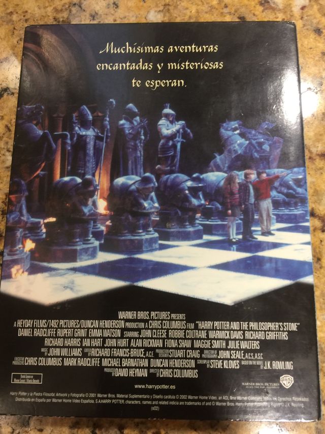 Harry Potter y la piedra filosofal.