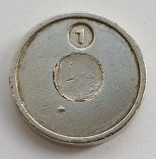 Antigua ficha token
