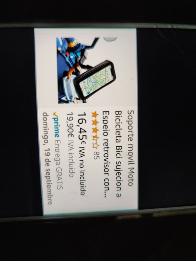 Soporte movil moto Unotec