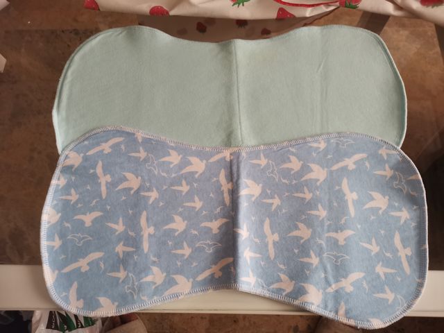 baberos eructo para bebé 100% algodon