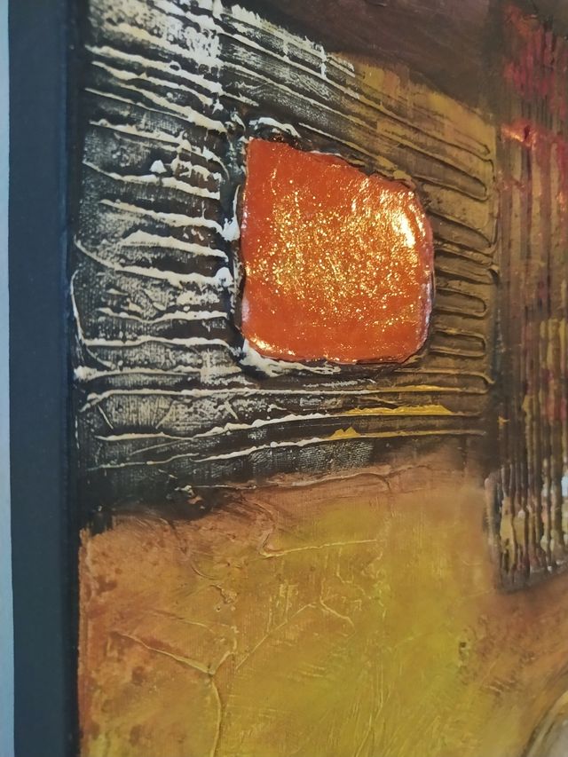 Pareja de cuadros arte contemporáneo