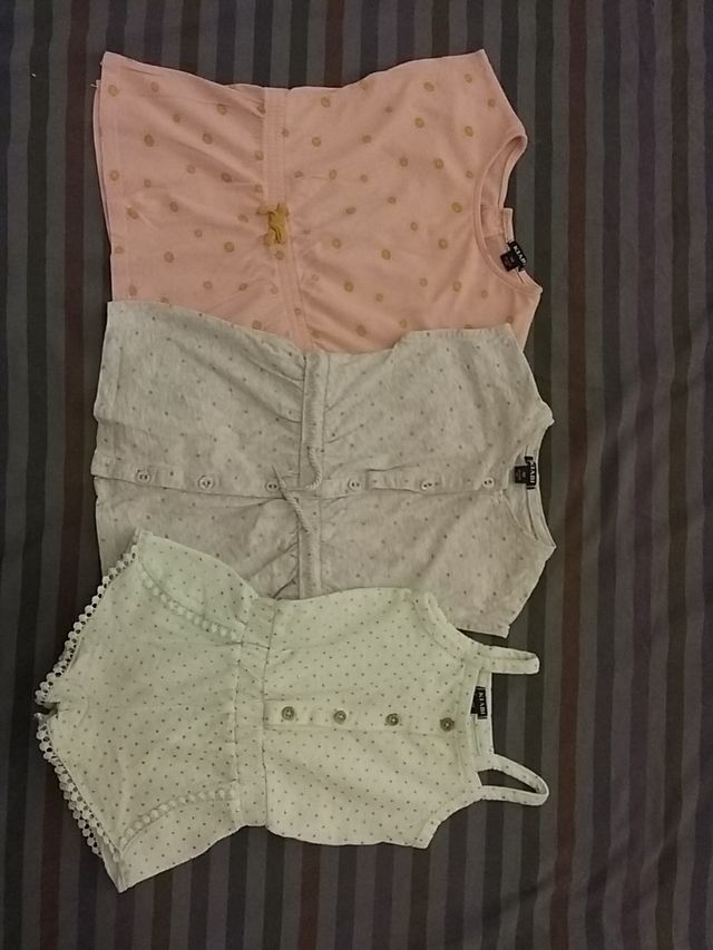 Vestidos y mono, talla 9 meses