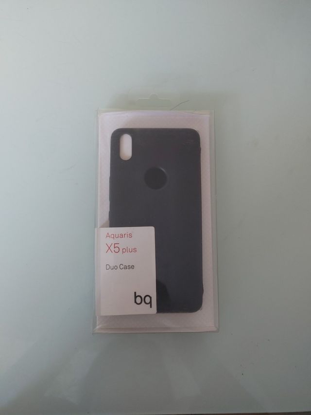 CUSTODIA ORIGINALE AQUARIS X5 PLUS CON COVER