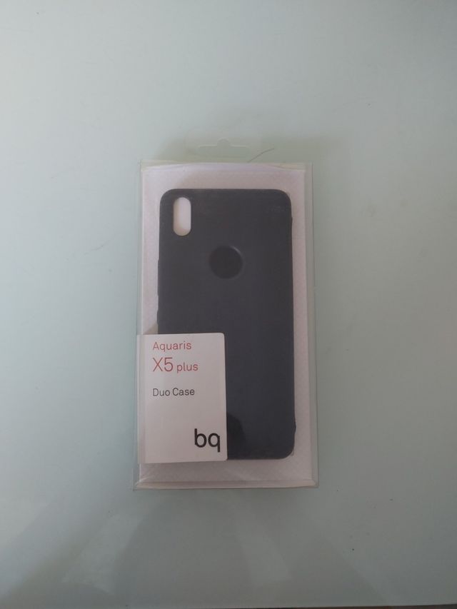 CUSTODIA ORIGINALE AQUARIS X5 PLUS CON COVER