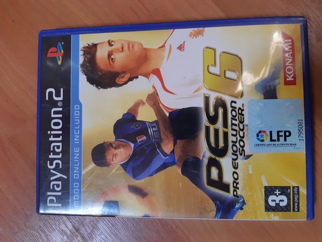 pro evolucion soccer 6 play station 2