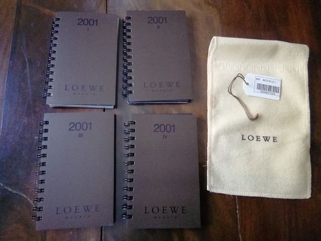 Miniagendas LOEWE, nuevas