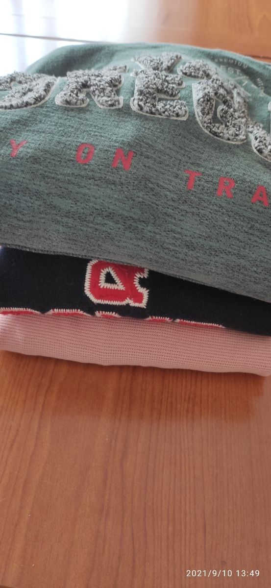 Lote tres jerseys 9-10 años