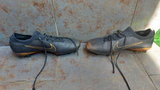 BOTA NIKE MERCURIAL VAPOR FLYKNIT ULTRA FG t 39 de segunda mano por 15 EUR  en La Felguera en WALLAPOP