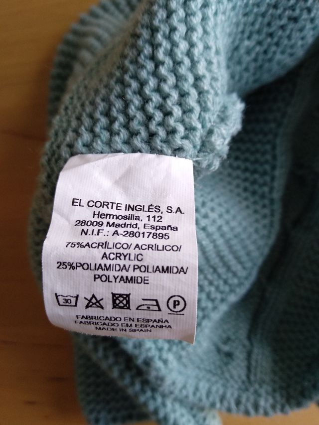 Chaqueta torera de punto marca Dulces