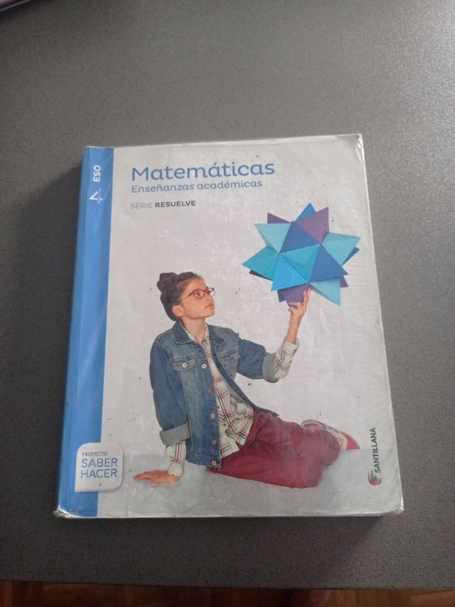libro de matemáticas 4º ESO