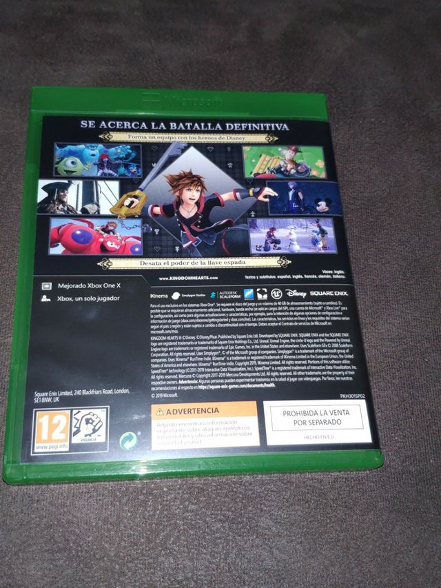 GIOCO XBOX ONE-KINGDOM HEARTS III (IN SPEDIZIONE)