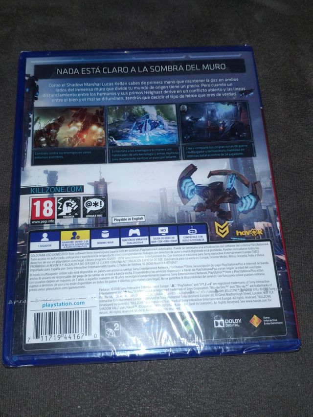GIOCO PS 4 - KILLZONE SHADOW FALL (SIGILLATO))